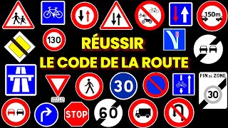 Examen théorique du permis de conduire Panneau de signalisation  Code de la route [upl. by Bang]