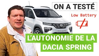 Dacia Spring  jusquoù peut aller la 1ère voiture électrique lowcost [upl. by Marduk]