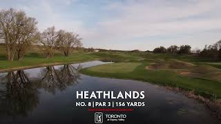 8th Hole  Heathlands Course  TPC Toronto at Osprey Valley [upl. by Anihsit]