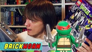 LEGO Черепашки 2  Baxter Stockman Lego TMNT  Brickworm [upl. by Ricky]