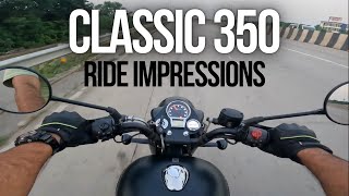 Should You Buy Classic 350  Detailed Ride Review  Motorxone [upl. by Eselahc]