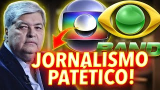 VEJA A COBERTURA VERGONHOSA DA TV GLOBO DA AGRESSÃO DO DATENA AO PABLO MARÇAL O JORNALISMO ACABOU [upl. by Siekram]