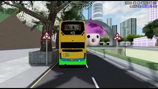 Roblox Sunshine Island Bus Simulator Route 472  Direction 2  CSB [upl. by Jenness]