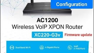 TpLink Xpon ONT Dual Band Router Configuration TpLink Xpon ONT Firmware Upgrade WiFi Password [upl. by Adav412]