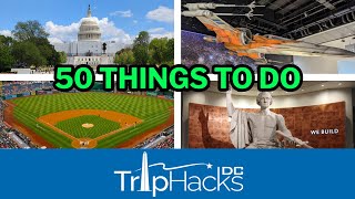 50 Things to Do When You Visit Washington DC [upl. by Garfield]