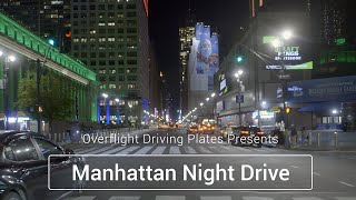 Manhattan Night Drive  4K [upl. by Rola221]