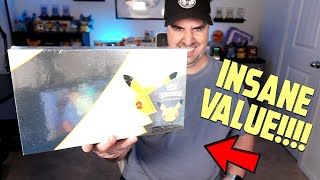 UNBOXING A POKEMON CELEBRATIONS ULTRA PREMIUM COLLECTION INSANE VALUE [upl. by Derian294]