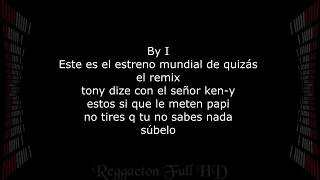 Quizás  Tony Dize Keny LETRA [upl. by Philbrook62]