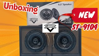 Speaker review  รีวิว Unboxing car speaker Status ST9104 [upl. by Yetah]