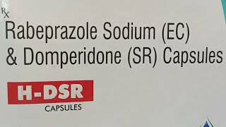 H dsr capsule uses in hindi  h dsr capsule price  hdsr capsule dose  tablet acidity [upl. by Ronnholm]