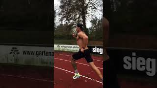 Heute standen 8x800 m auf dem Plan  Rest 200 m easy running workoutmotivation hybridathlete [upl. by Cedell]