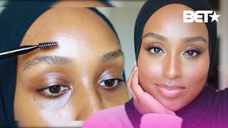 How To Easily Groom And Shape Your Eyebrows At Home W Aysha Harun  Hot Girl Style [upl. by Wsan]