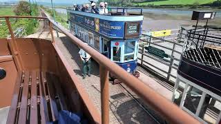 Seaton tramway Devon 4K version [upl. by Mehalek256]