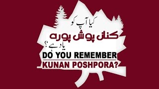 We Never Forget Kunan Poshpora Incident 23 Feb 1991 [upl. by Portie]