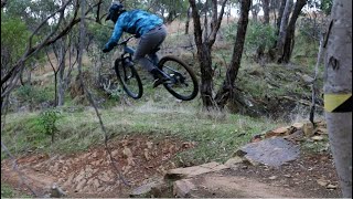 Hardtail Mountain Bike  Andos Downhill  Adelaide South Australia [upl. by Niamart519]