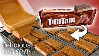 Wazza Attempts to Recreate The Original Tim Tam Biscuit  delicious Australia [upl. by Siravat]