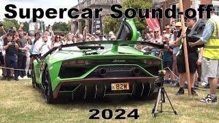 Steeleford Supercar SoundOff 2024 at Stanstead House Loudest Car Competition at Car Show [upl. by Esil]