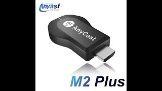 影片教學》把手機畫面傳送到電視或電腦螢幕，AnyCast M2 Plus 鏡像投影使用《17889直播 [upl. by Melisandra]