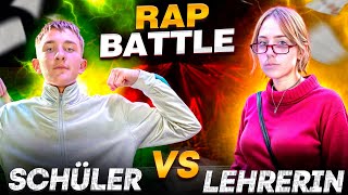 LEHRERIN vs SCHÜLER Rapbattle Geisteskrankes Battle 🔥 🔥 🔥 [upl. by Gerbold]