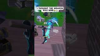 Tried to shoot with the big shield😭🙏fortnite fortnitefunny fortniteclips [upl. by Bandeen]