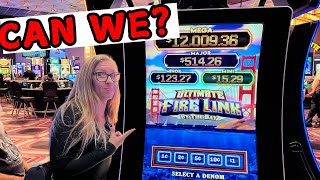 WE PLAY BUFFALO LINK AND ULTIMATE FIRE LINK WHAT COULD GO WRONG slots games casino slotmachine [upl. by Ellebana]