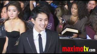 JUSTIN CHON at NEW MOON Premiere Arrivals [upl. by Thant]