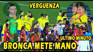 BRUTAL PELEA COLOMBIA VS BRASIL SUDAMERICANO FEMENINO ARREGLO PARTIDO [upl. by Bertle317]