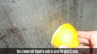 How to Clean Your Oven Organically with Lemon amp Soda [upl. by Kcirdet]