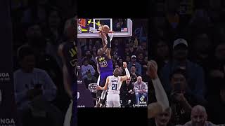 Lebron posterized dunkcttoyoutubeshorts lebronjames basketball [upl. by Aicitel133]