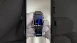 Seahope Line LED watch silver case blue LED seahope line [upl. by Jelle]