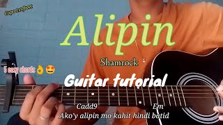 Fidel ALIPIN by Shamrock  guitar tutorial 5easy chords [upl. by Magna462]