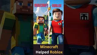 Is Minecraft BEHIND Robloxs success shorts [upl. by Minabe]