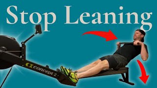 Fix Your Rowing Form  Stop Too Much Layback at the Finish [upl. by Arriaes814]