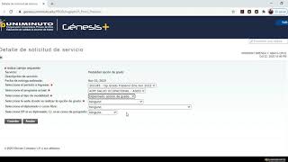 Solicitud para postulación a Opción de Grado UNIMINUTO [upl. by Ycart]