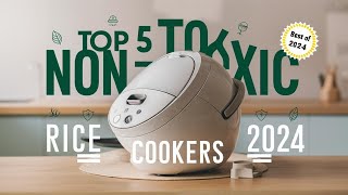 Top 5 Best NonToxic Rice Cooker Review In 2024 [upl. by Ailhad617]