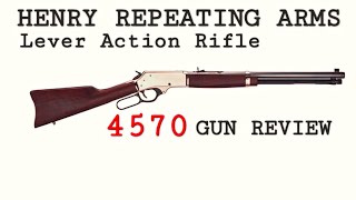 The Henry 4570 Govt Lever Action Rifle hunting shooting wethepeople rifle gun shtf survival [upl. by Asilehc]