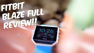 Fitbit Blaze Full Review [upl. by Annaeerb953]