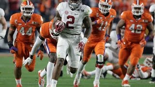 2016 National Championship Game 2 Alabama vs 1 Clemson [upl. by Aicinet]