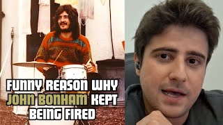 The funny reason why John Bonham kept getting from bands before Led Zeppelin [upl. by Nadroj494]