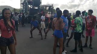 Kollision Band East Basseterre Jouvert 2024 [upl. by Nemlaz]