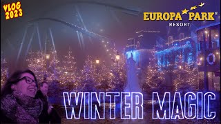 Europa Park Winter Magic is BEAUTIFUL Night Rides amp Mulled Wine  Vlog amp Review  December 2023 [upl. by Bryana604]