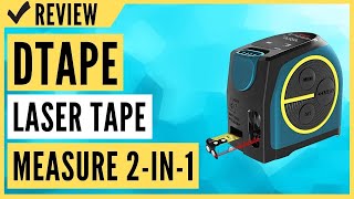 DTAPE Laser Tape Measure 2in1 Review [upl. by Norma]