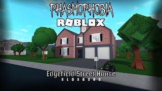 Edgefield Street House  Phasmophobia  Bloxburg Build  ROBLOX [upl. by Nnaytsirk]