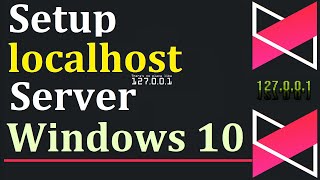 How to Setup localhost Server in Windows 10 Create Local Host Server IIS Server Windows 10 [upl. by Mcgrody]