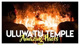 KECAK FIRE DANCE AT ULUWATU TEMPLE [upl. by Thema679]