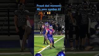 Millville football proud myson football subscribe comment fatherhood eagles [upl. by Bleier]