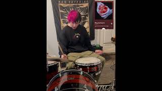 sweet pill  where the heart is drummer emo drumcover drums coversong [upl. by Aerdnaed541]