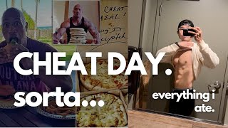 FULL CHEAT DAY Everything I Eat On a LowCalorie Cheat Day [upl. by Farrar]