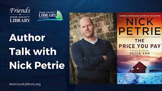 Author Talk with Nick Petrie [upl. by Rosmarin]