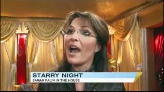 Sarah Palin Visits Dancing With the Stars [upl. by Hahnert567]